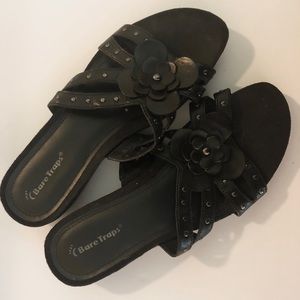 Cute Black Sandals by Bare Traps
